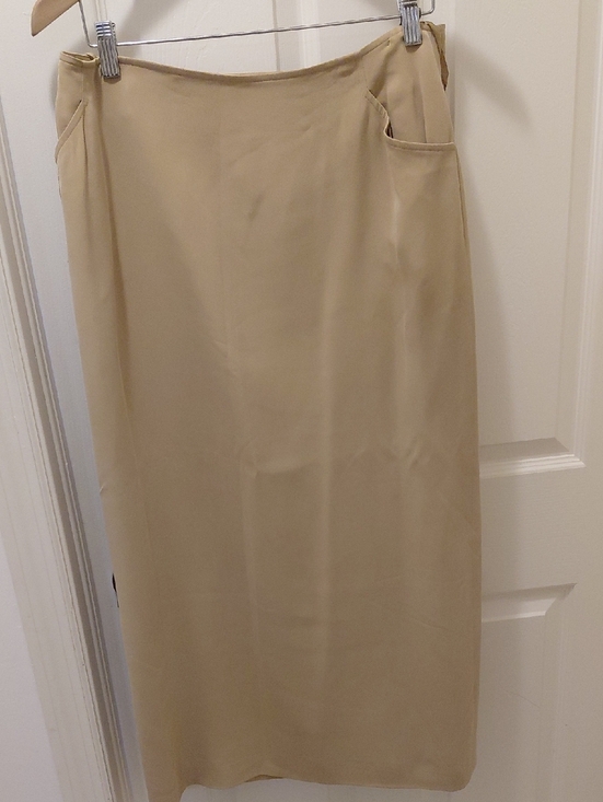 Jones New York Dresses & Skirts - Jones New York Beige Straight Long Skirt